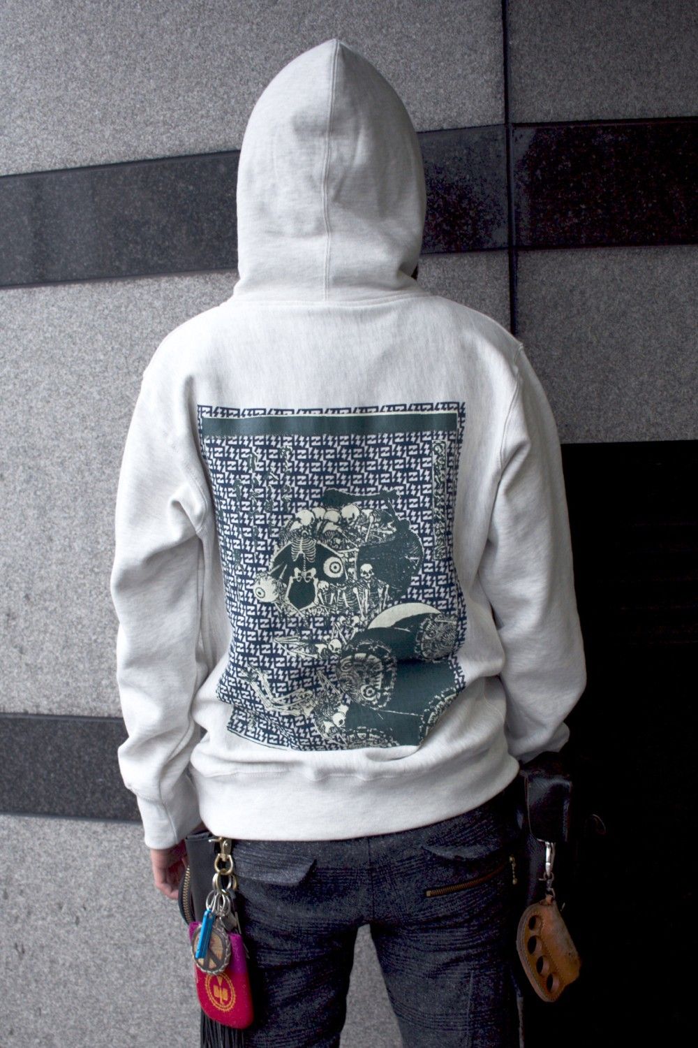 DEATH PATTERNS PARKA "UKIYOE" オートミール