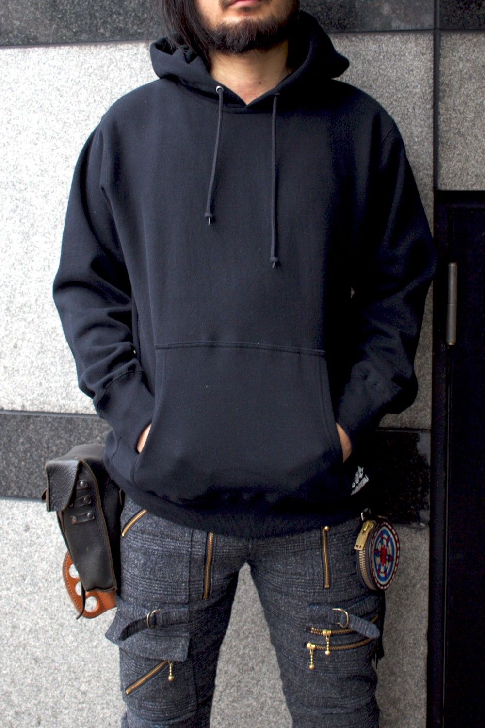 DEATH PATTERNS PARKA "UKIYOE" BLK