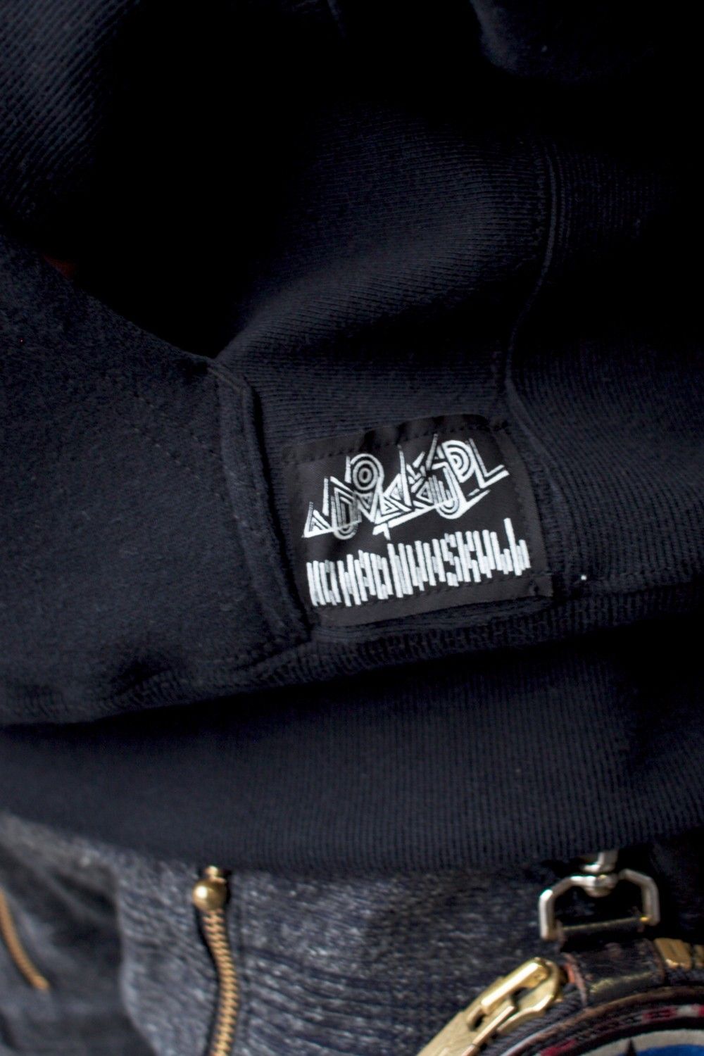 DEATH PATTERNS PARKA "UKIYOE" BLK