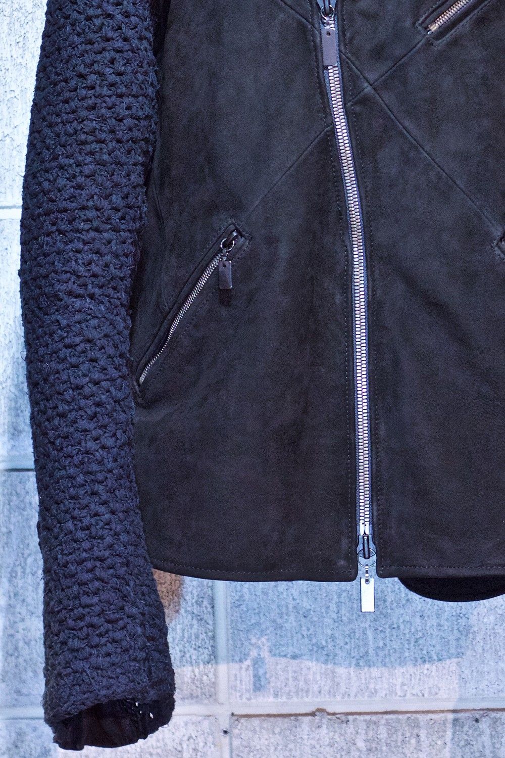 RAG-RUG SLEEVE "B15" JACKET BLACK