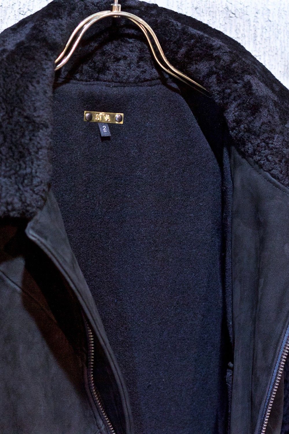 RAG-RUG SLEEVE "B15" JACKET BLACK