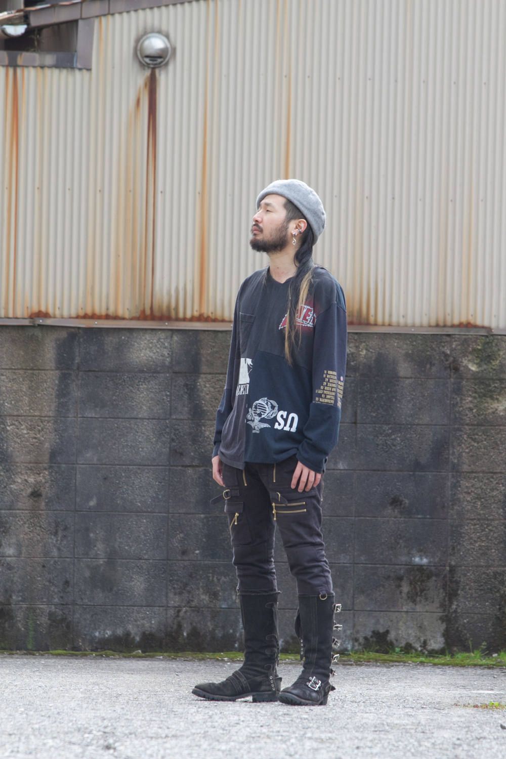 Used grafting pullover L/S 02