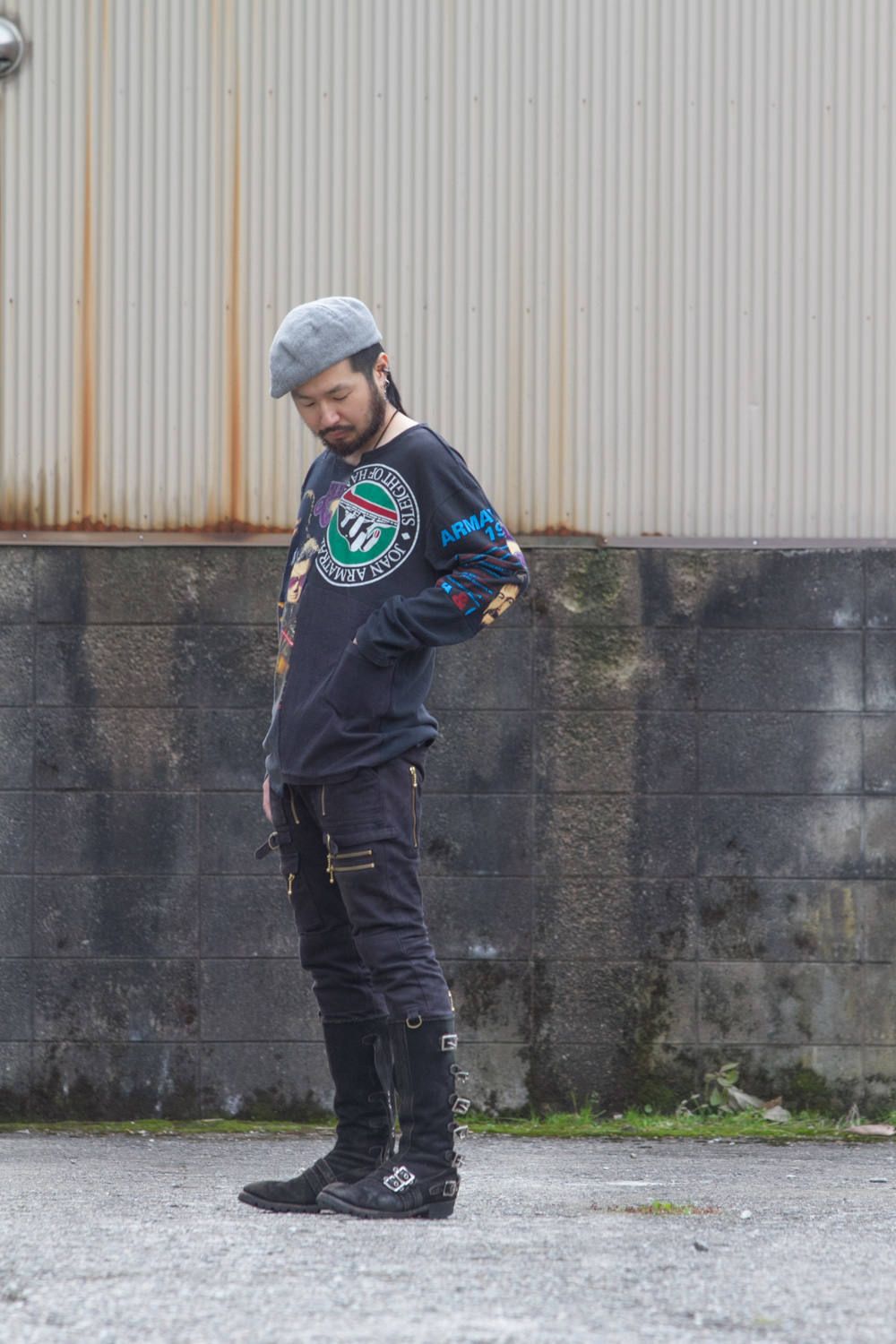 Used grafting pullover L/S 01