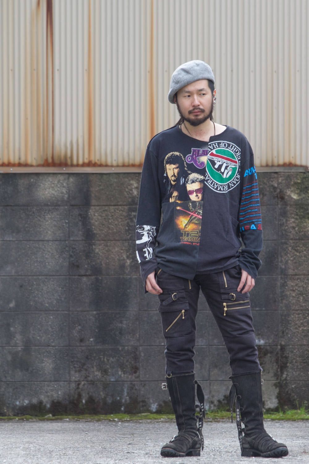 Used grafting pullover L/S 01