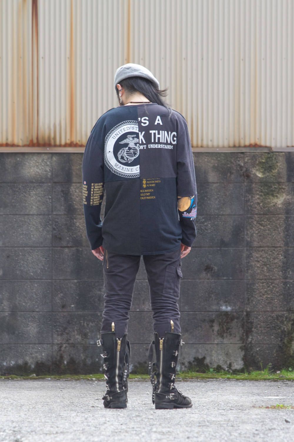Used grafting pullover L/S 02