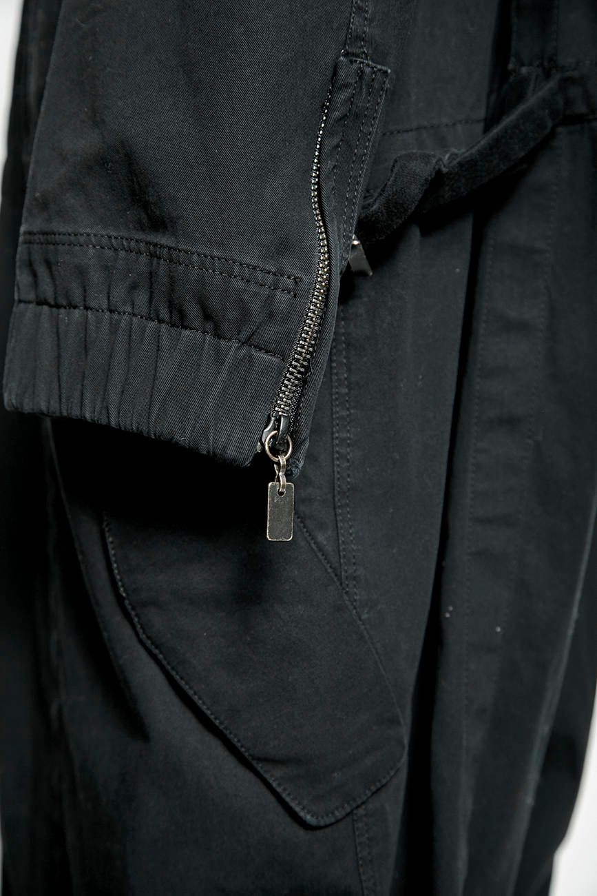 JODHPURS FLIGHT SUIT / BLACK