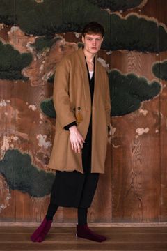 Houe coat "CAMEL"