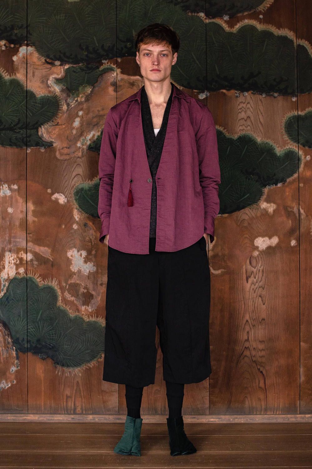 No-tuck Hakama "BLACK"