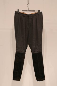 Calcao Trousers "BLACK/PURPLE NAVY/BEIGE"