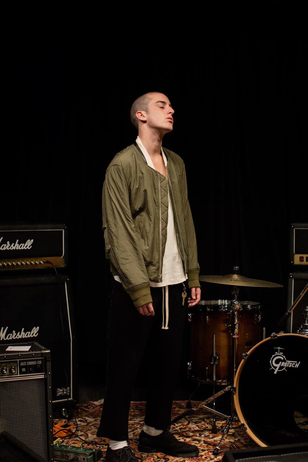LINING MA-1 JACKET "KHAKI"