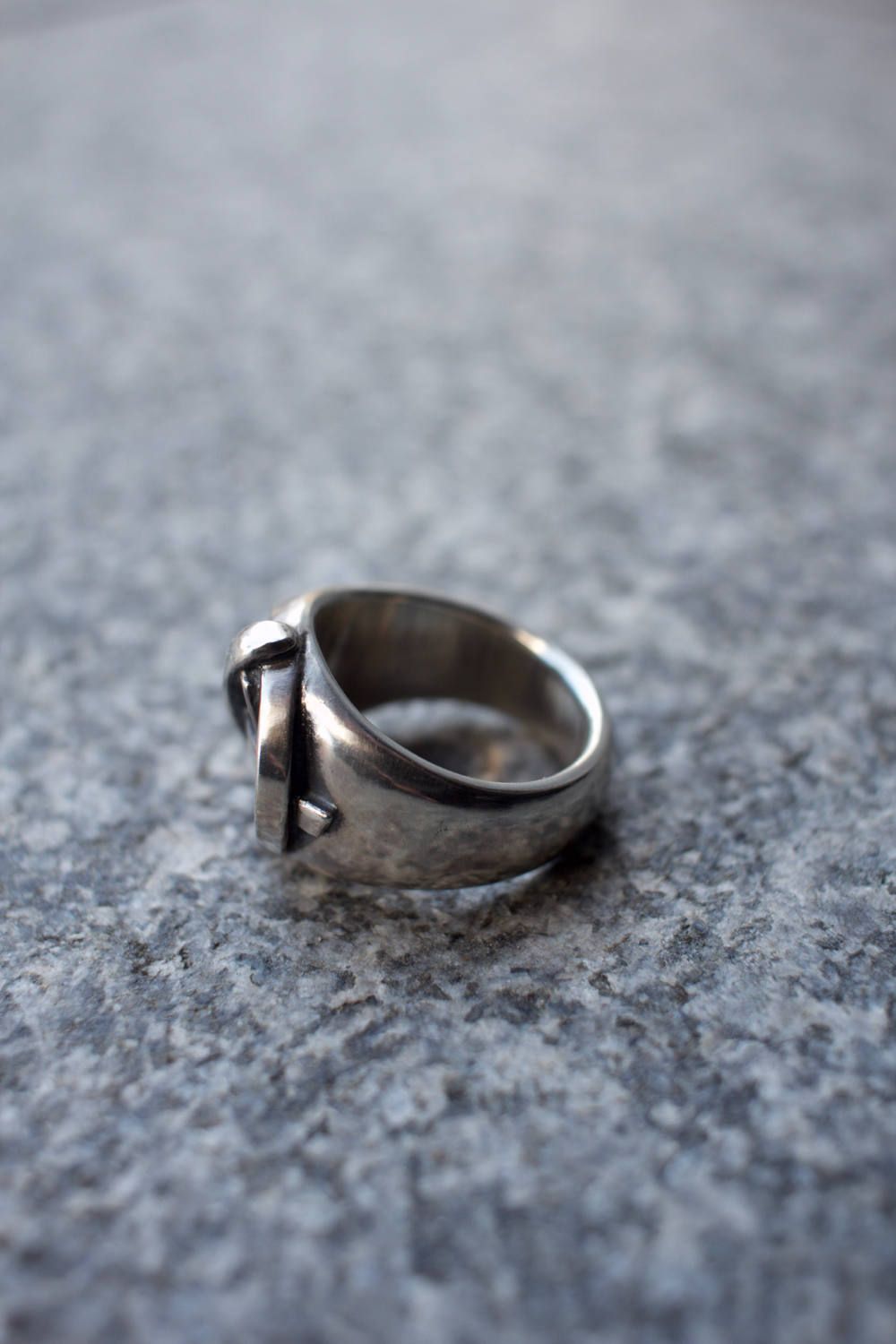 Rat Race×Haze "A" Ring