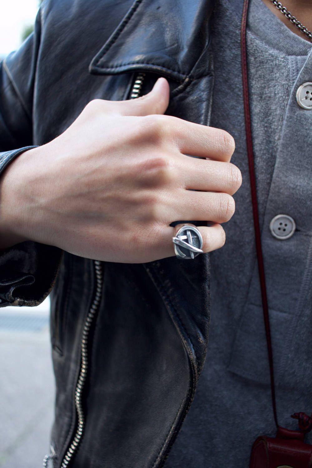 Rat Race×Haze "A" Ring