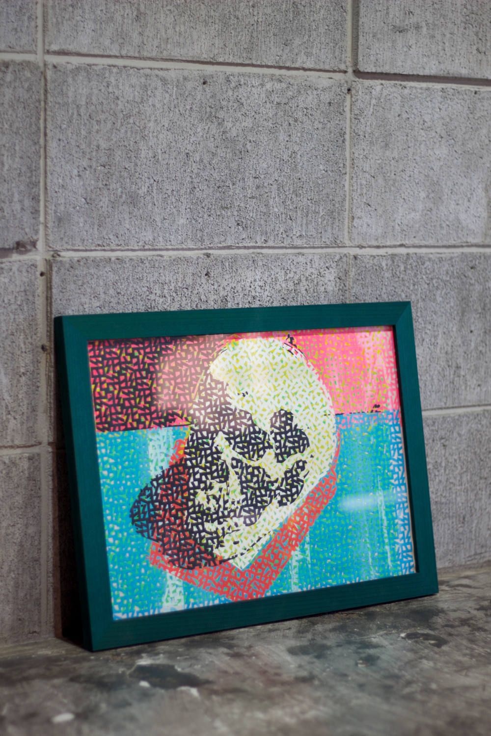 "DEATH PATTERNS" アートピース  01
