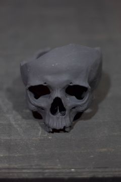 "髑髏灰皿" 01