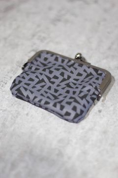 "死" がま口 BLACK