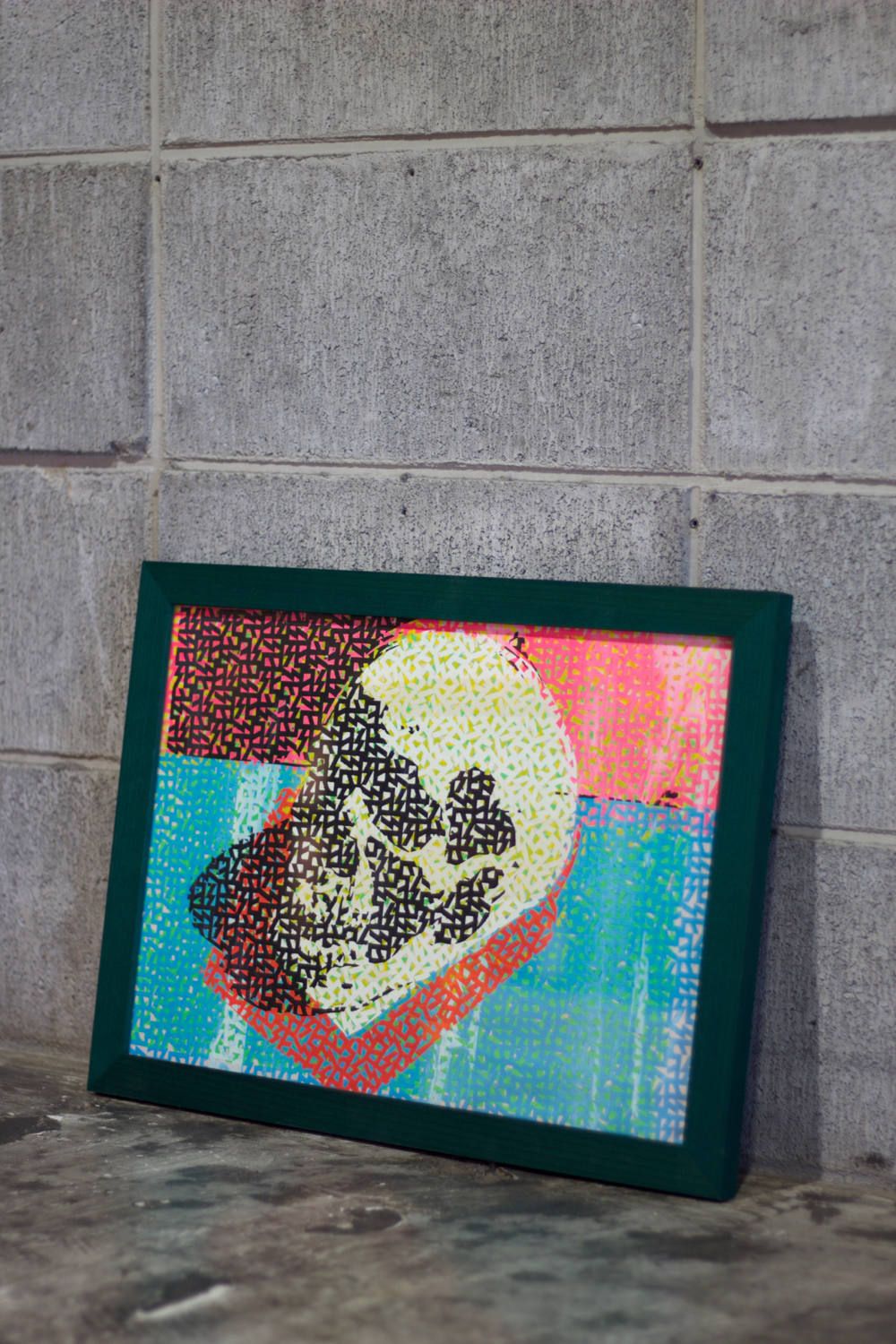 "DEATH PATTERNS" アートピース  01