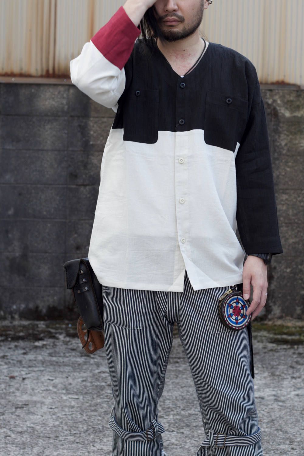 945-72GS90-2(BLK×WHT×RED)