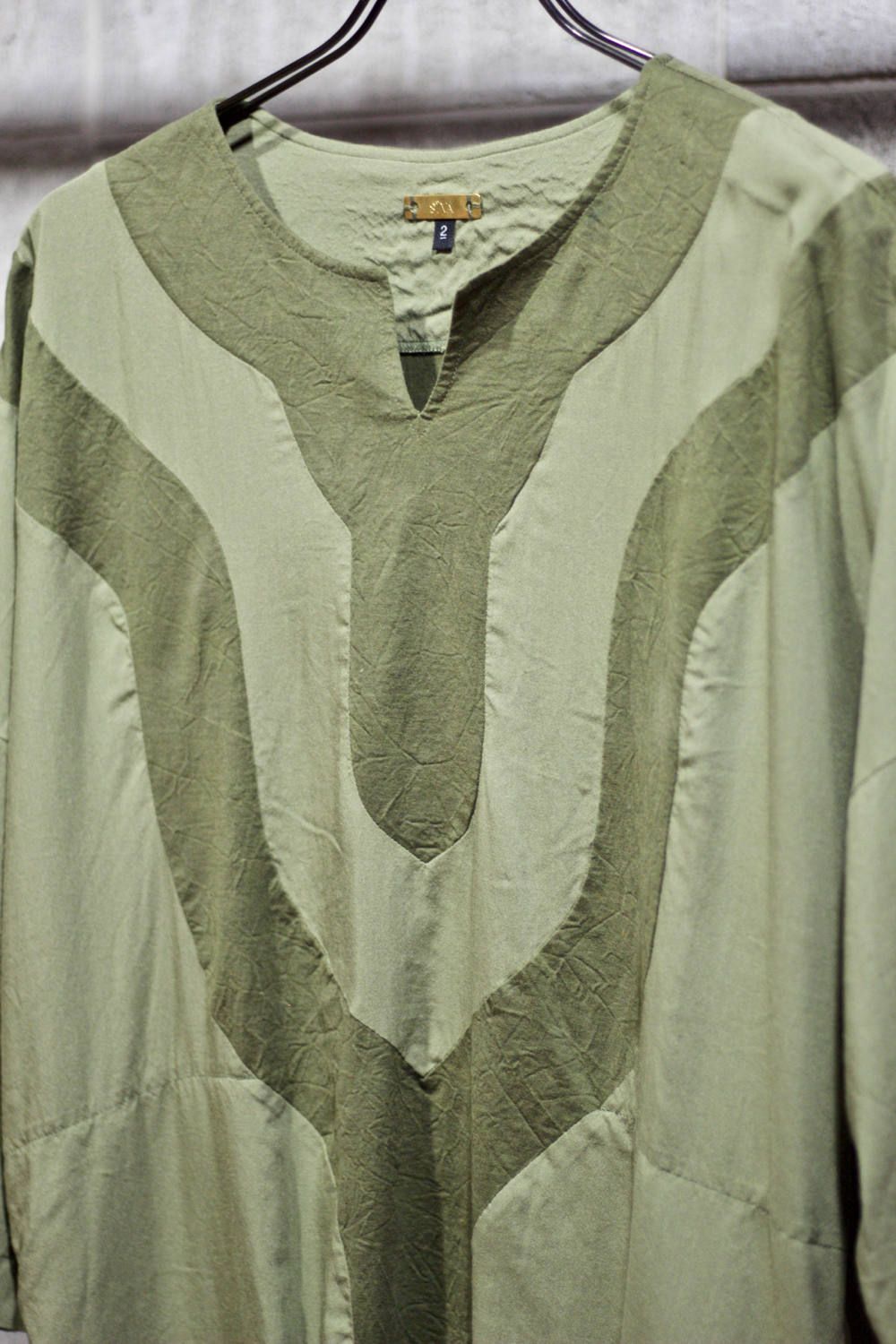 PUL-CLT / "DASHIKI" SHIRTS(L.KHAKI)