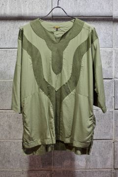 PUL-CLT / "DASHIKI" SHIRTS(L.KHAKI)