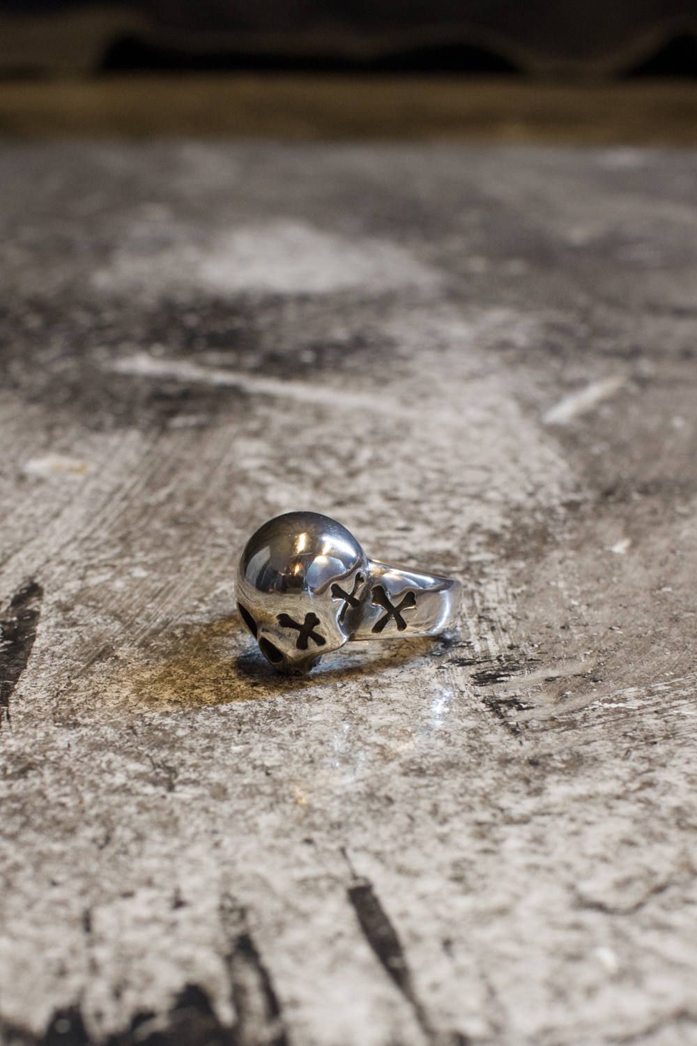 RAT RACE - L.K.C Skull Ring | HAZE