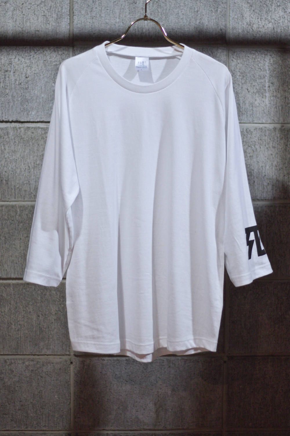 "死" ラグランT(WHITE)