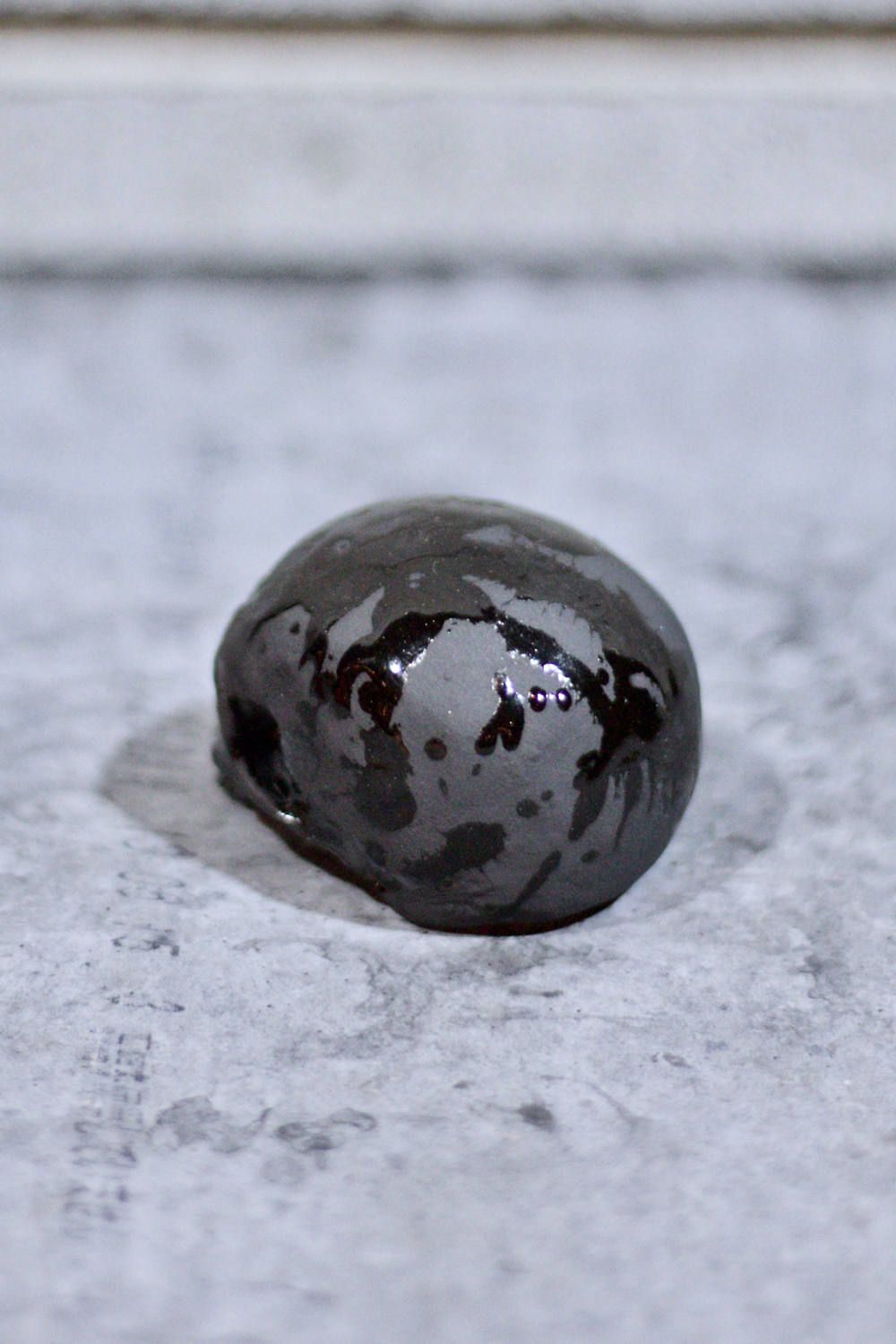 "ぐい呑み"小髑髏 (BLACK)
