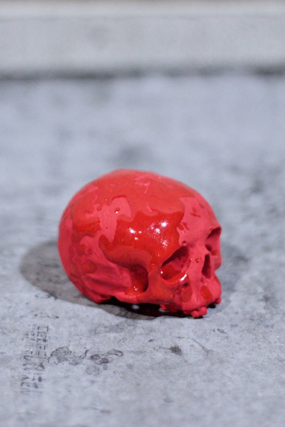 "ぐい呑み"小髑髏 (RED)