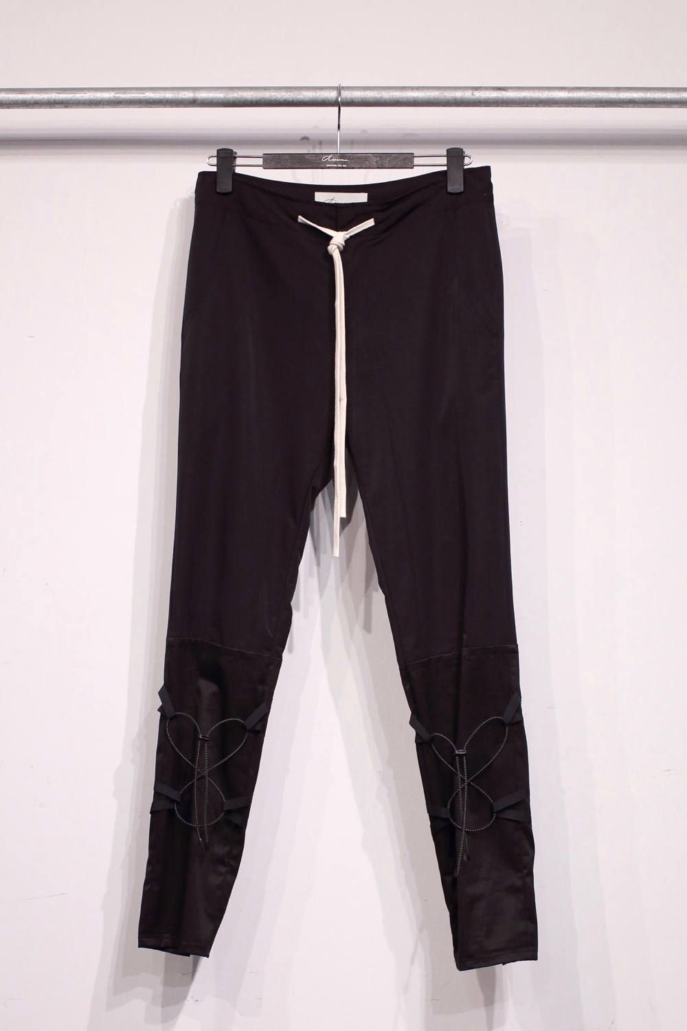 tattuke athletic pants "BLACK"