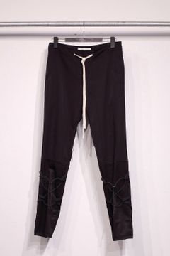 tattuke athletic pants "BLACK"