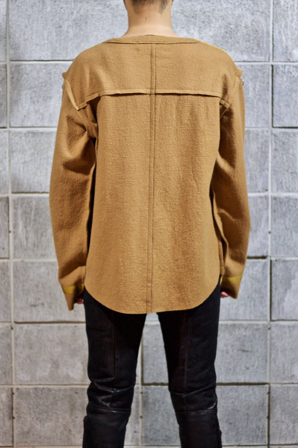 Inside-out pullover "CAMEL"