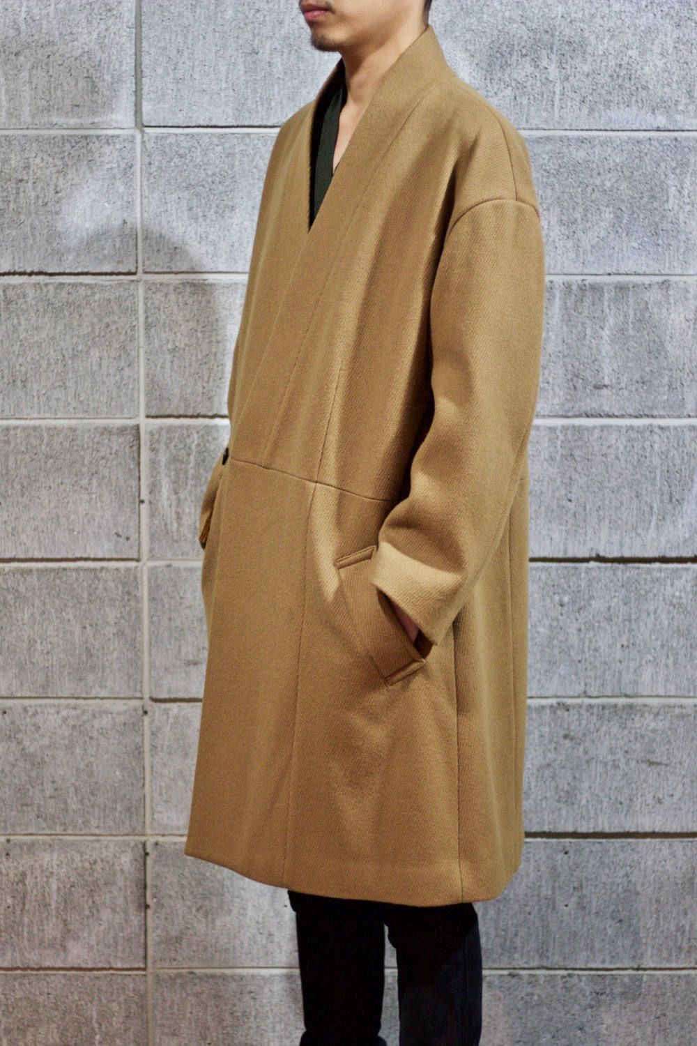 Houe coat "CAMEL"