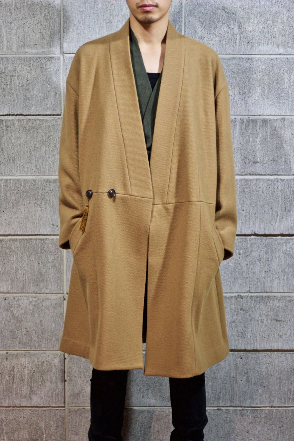 Houe coat "CAMEL"