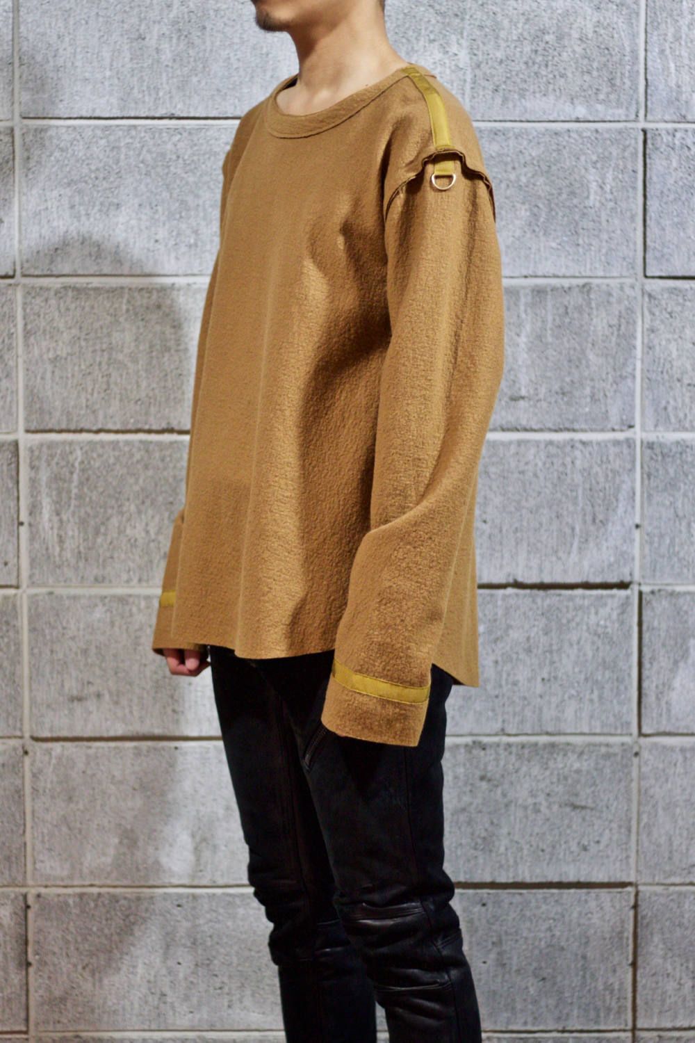 Inside-out pullover "CAMEL"