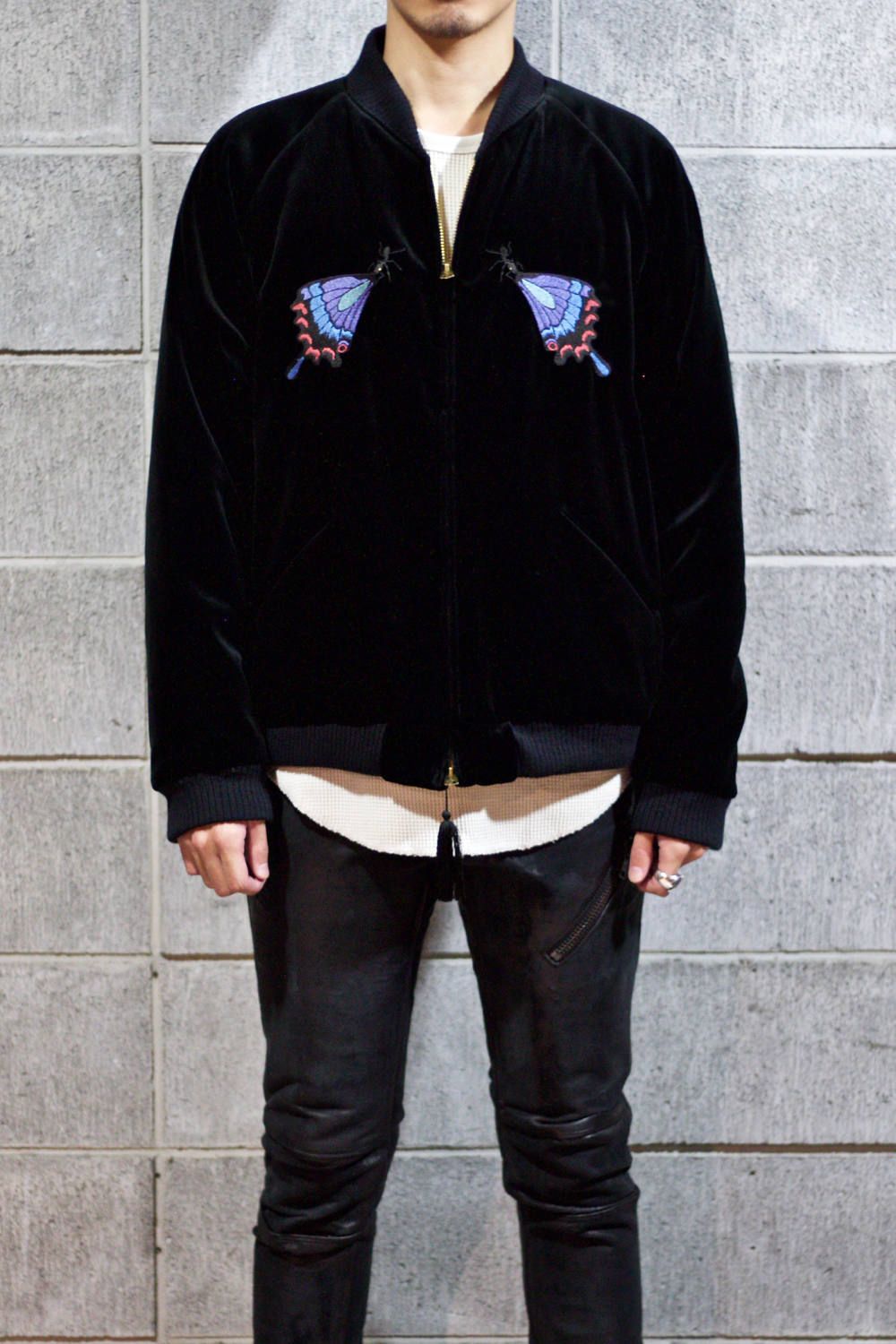 Datura suka-blouson "BLACK/NAVY/BORDEAUX"