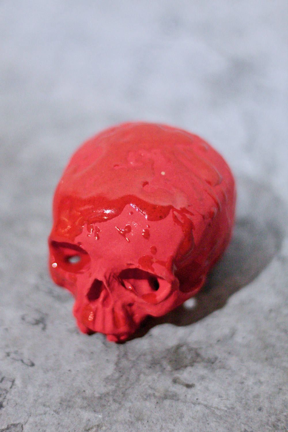 "ぐい呑み"小髑髏 (RED)
