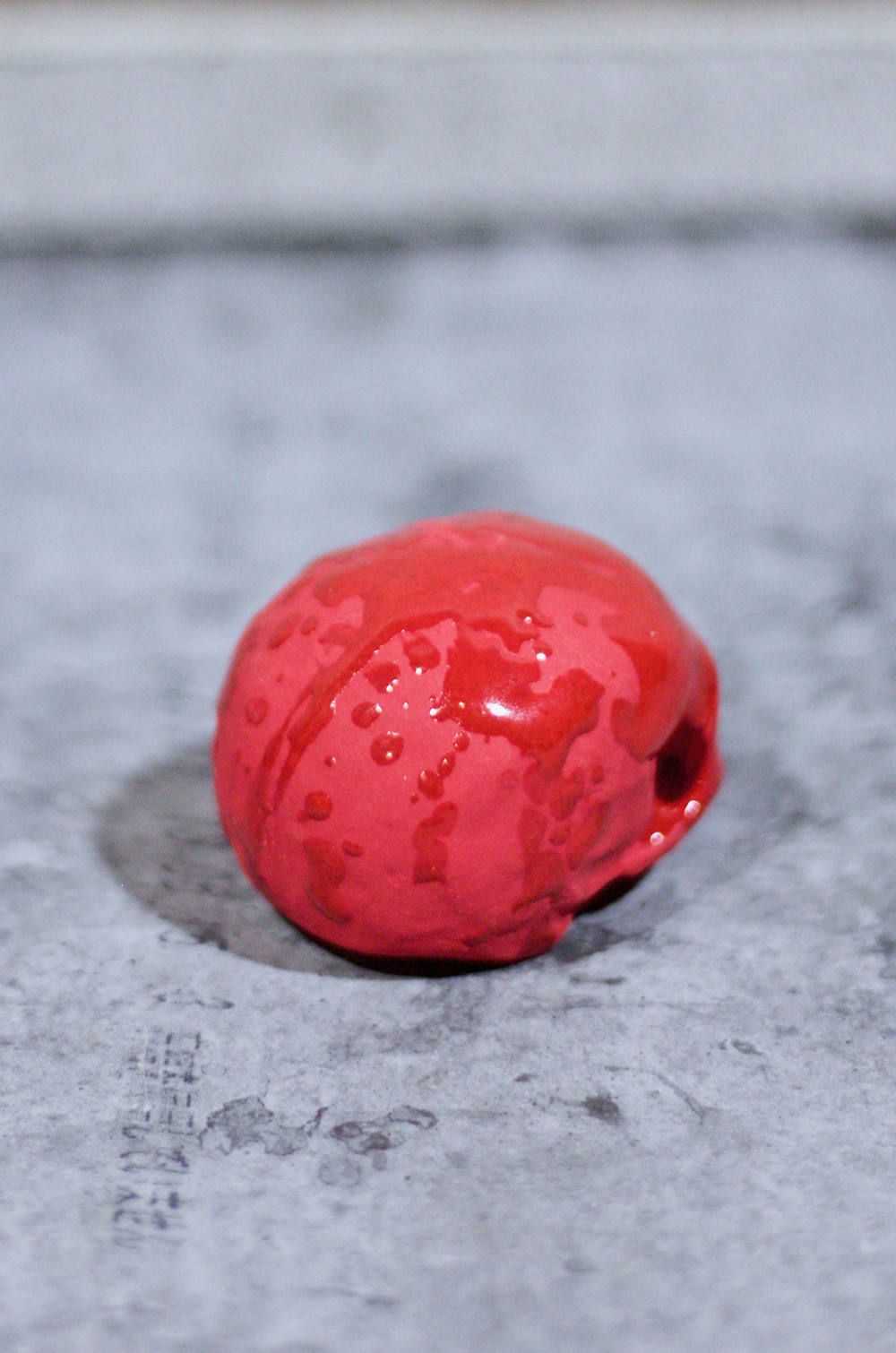 "ぐい呑み"小髑髏 (RED)