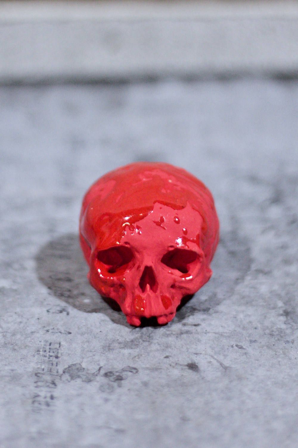 "ぐい呑み"小髑髏 (RED)