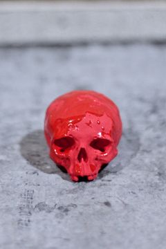 "ぐい呑み"小髑髏 (RED)