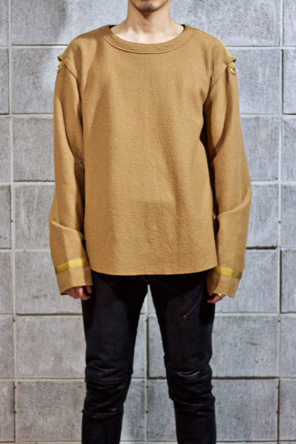 Inside-out pullover "CAMEL"