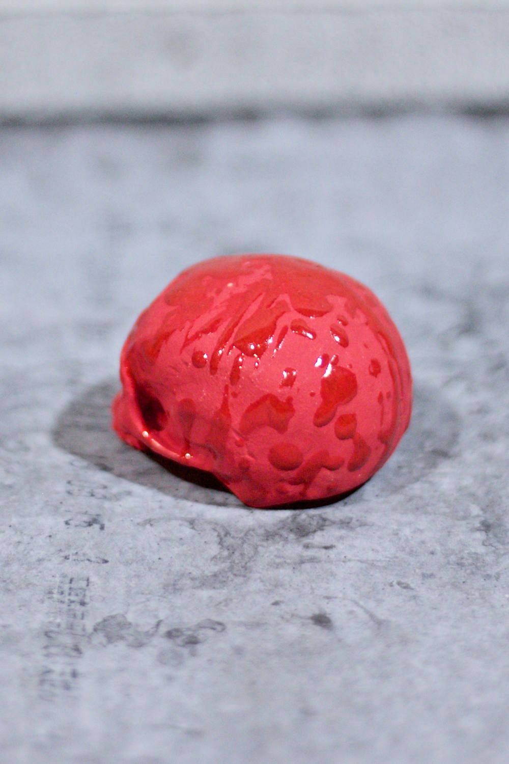 "ぐい呑み"小髑髏 (RED)