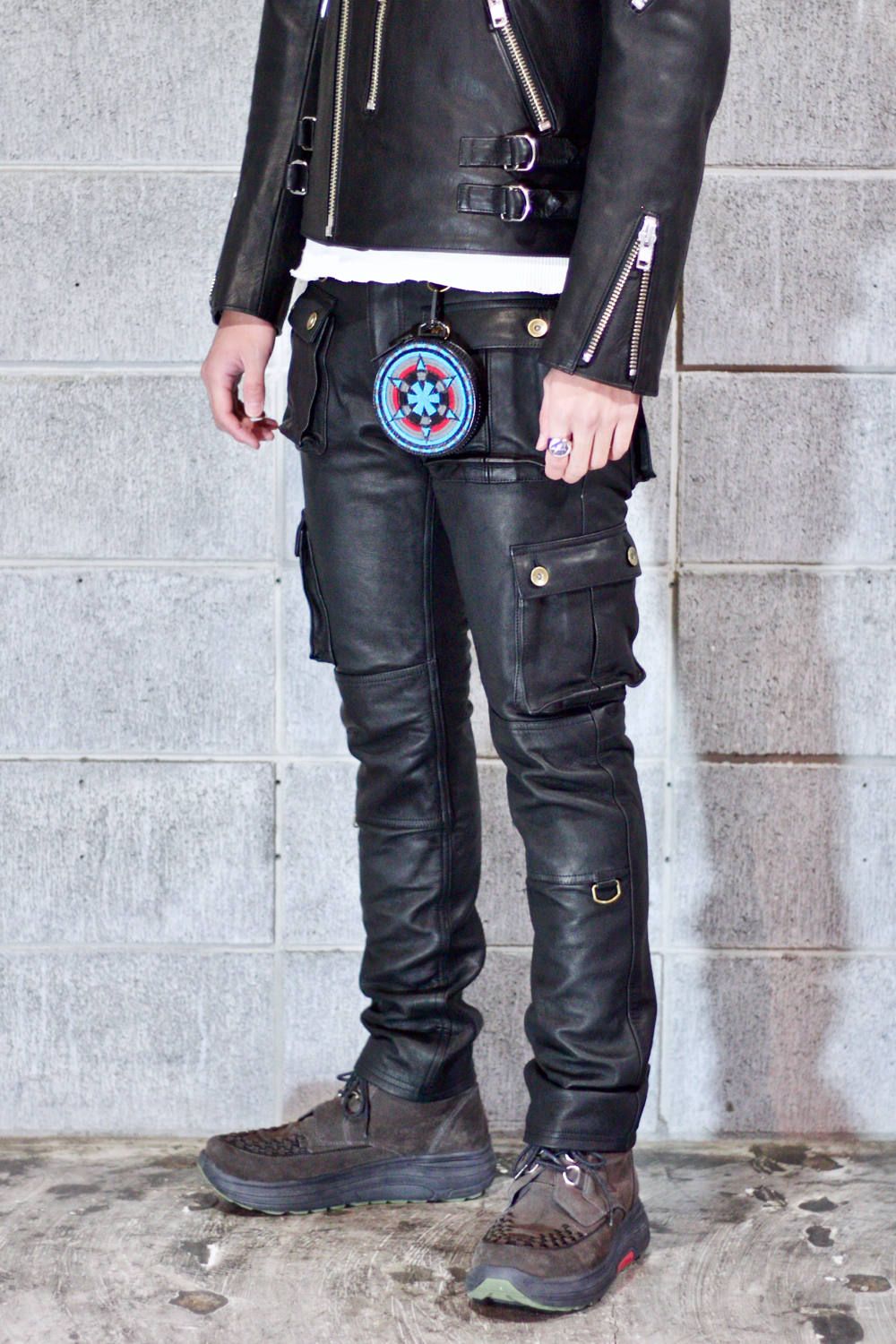 レイチェルコーミー　ブラックバルーンパンツ 寅壱 × blackmeans × Zepanese Club TZB鳶ショーツ 220713H