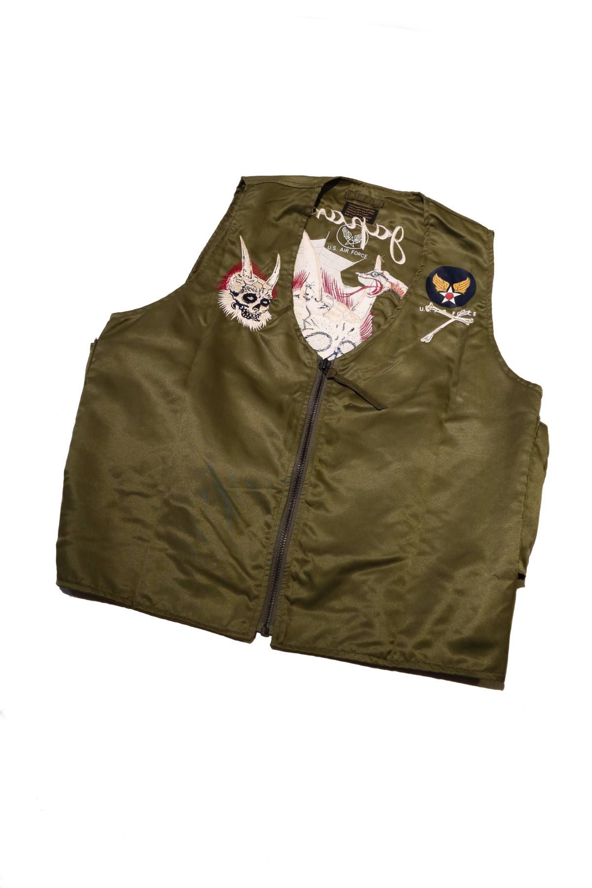 USAF RADIO VEST "ONI skull&snake"