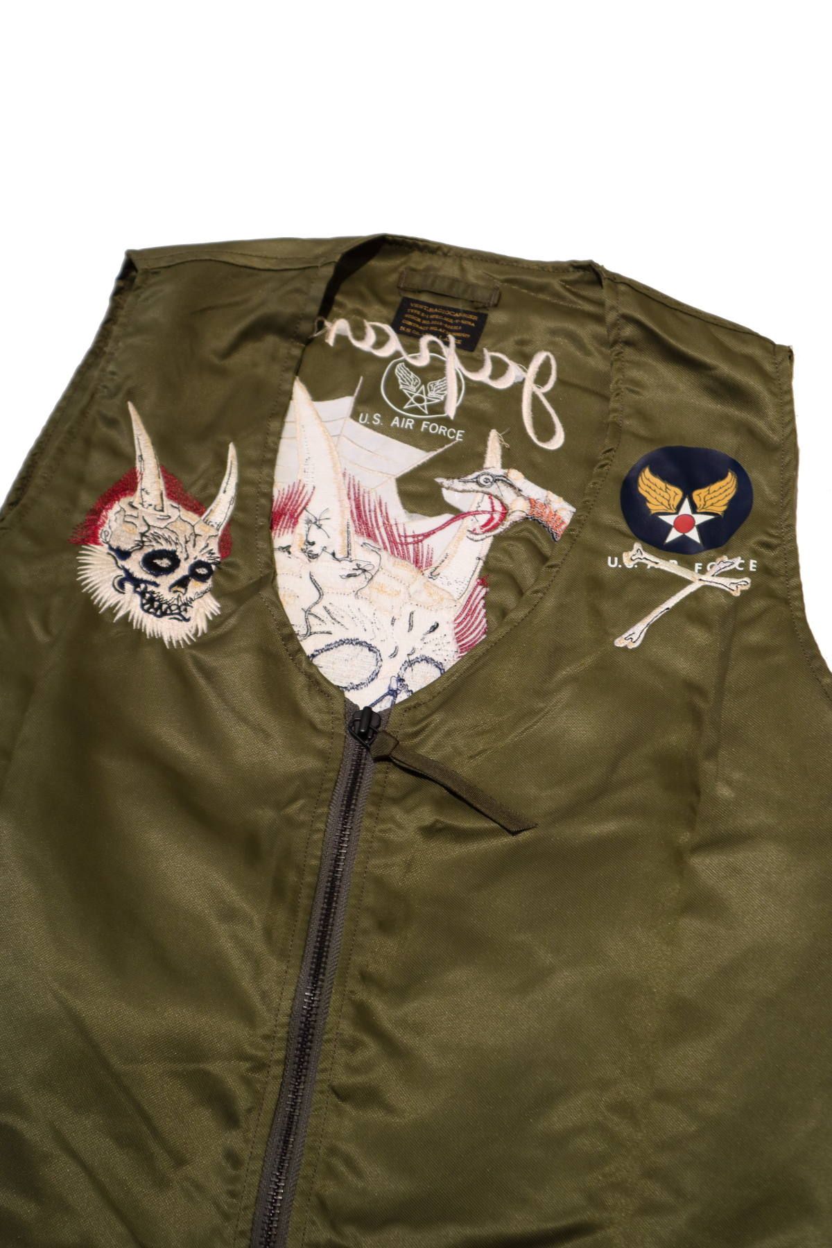 USAF RADIO VEST "ONI skull&snake"