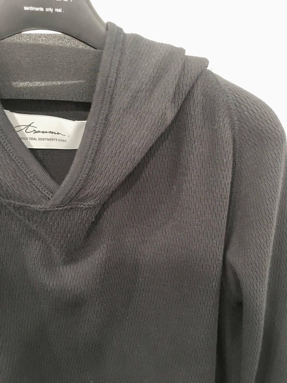 COMMAND THERMAL HOODIE (BLACK,OFF WHITE)