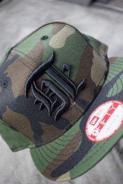 ”死”SNAP BACK 別注カモフラージュ
