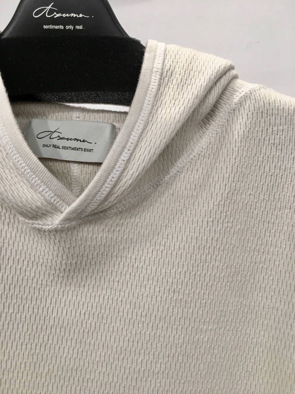 COMMAND THERMAL HOODIE (BLACK,OFF WHITE)
