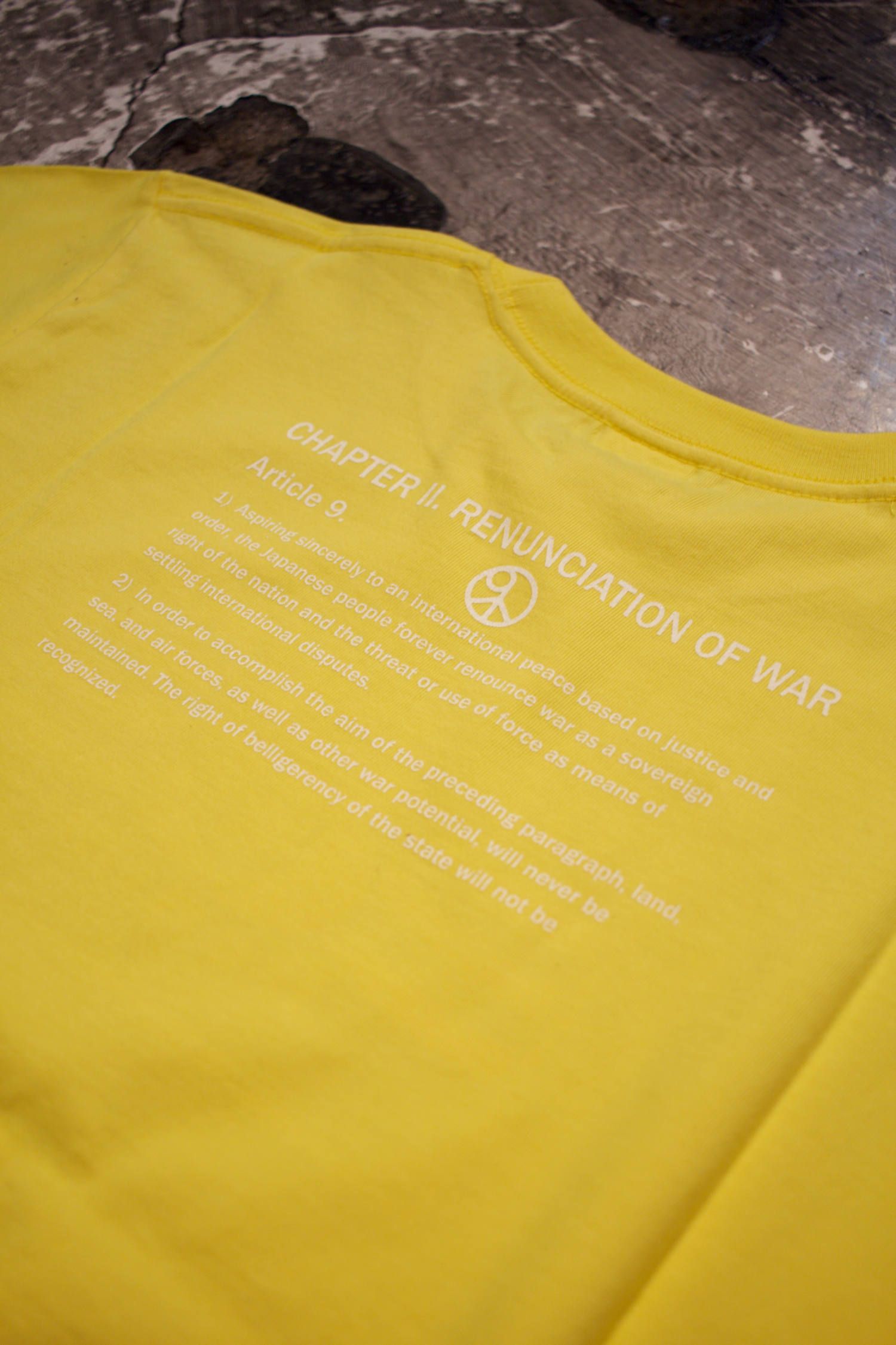 ロゴTEE (YELLOW)