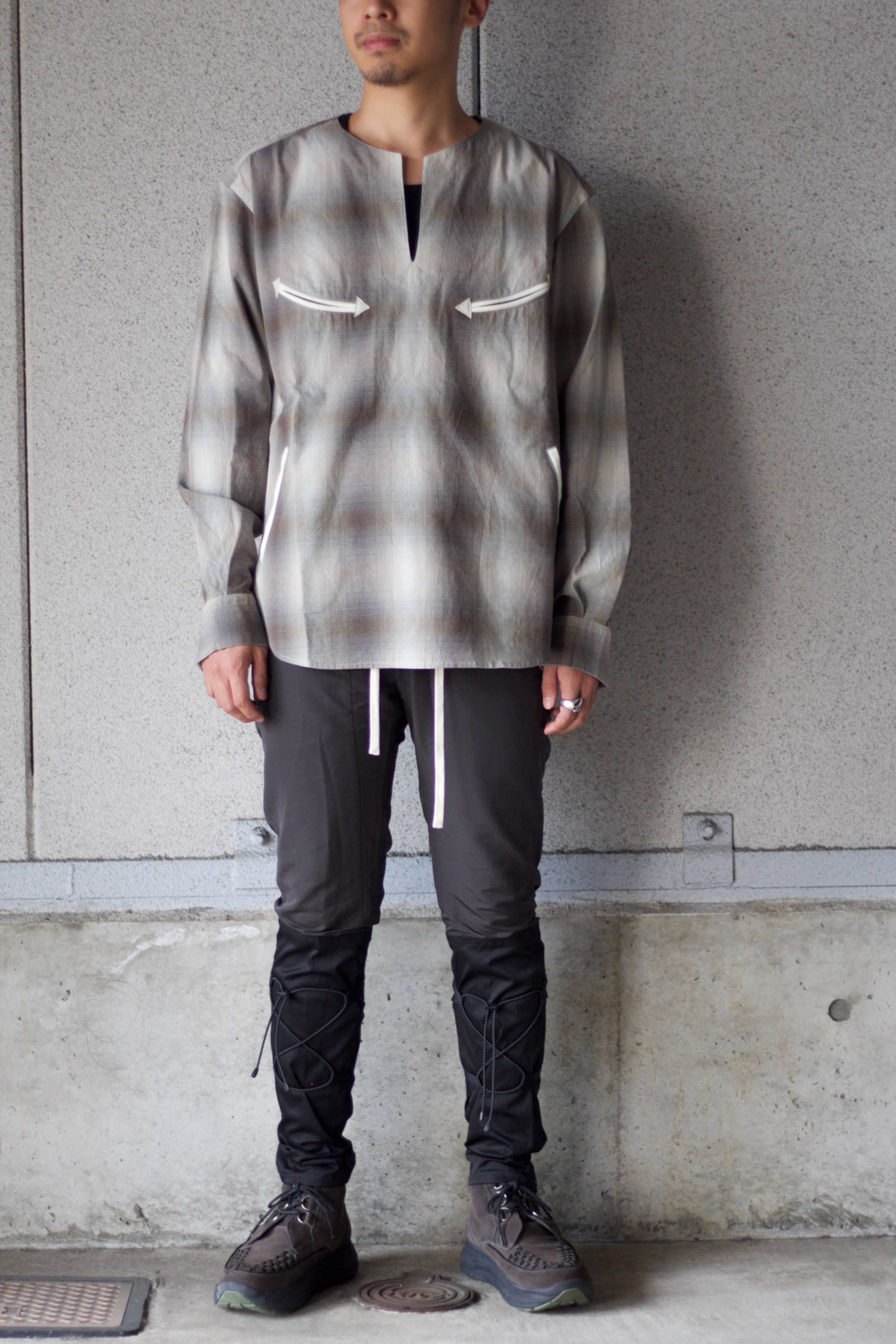 PULLOVER WESTERN SHIRT (BEIGE)