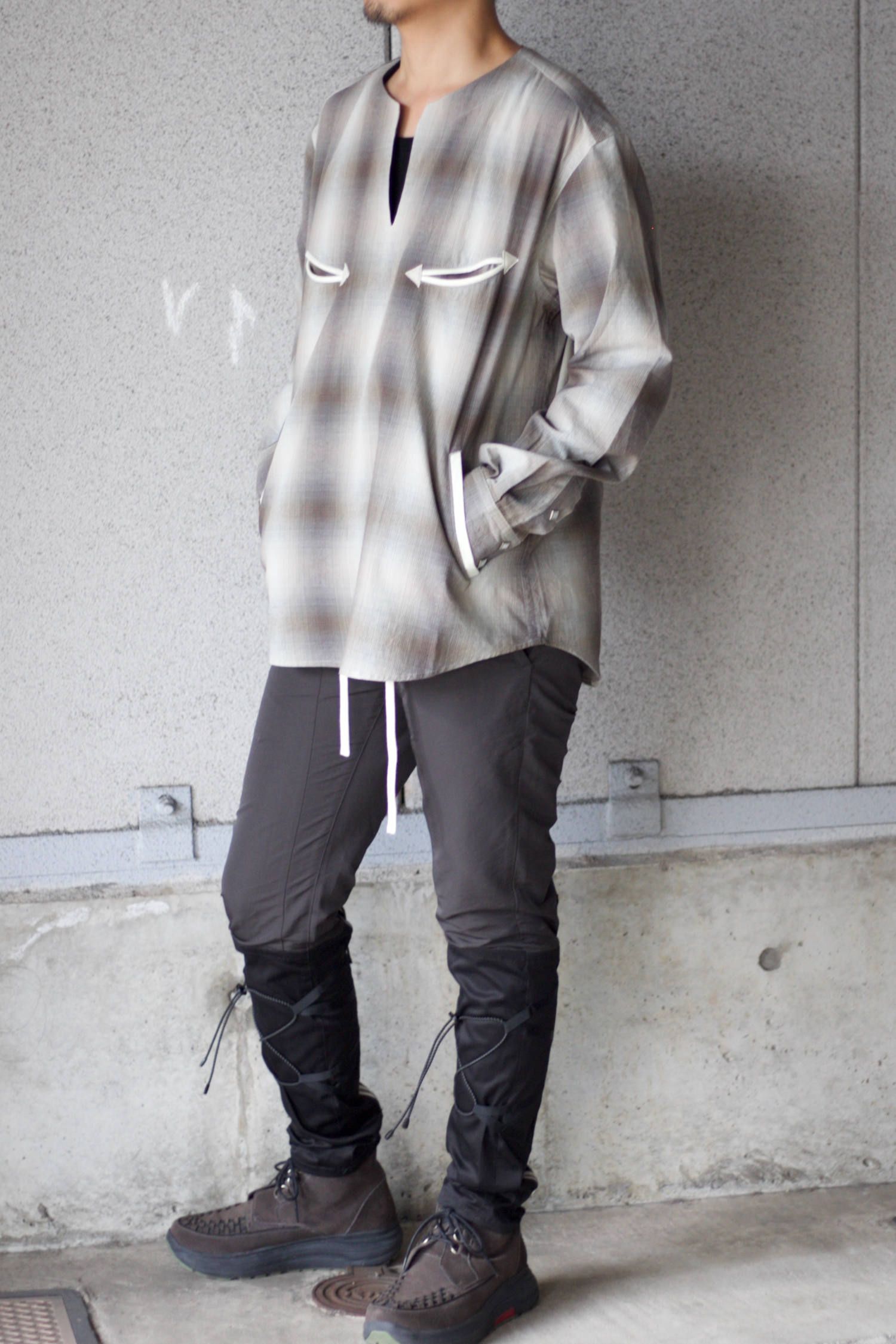 PULLOVER WESTERN SHIRT (BEIGE)