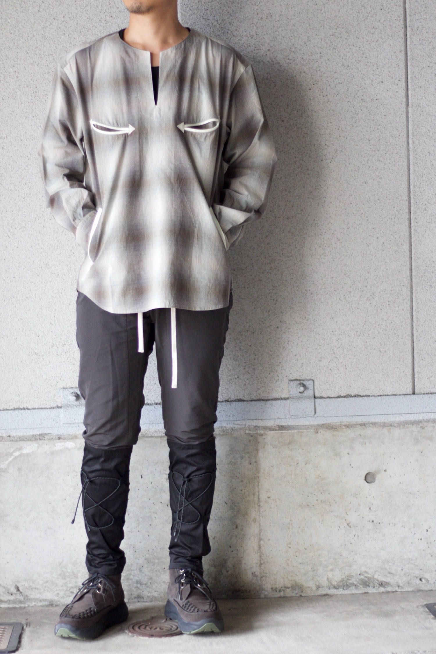 PULLOVER WESTERN SHIRT (BEIGE)